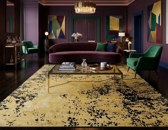 butter yellow carpet collection
